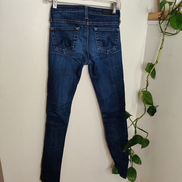 AG Adriano Goldschmied The Stilt Cigarette Ankle Jeans Size 25R - Picture 5 of 12